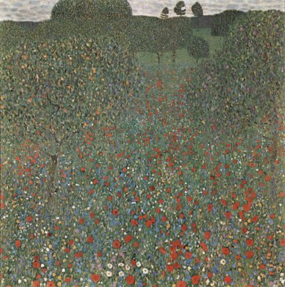 Mohnfeld von Gustav Klimt